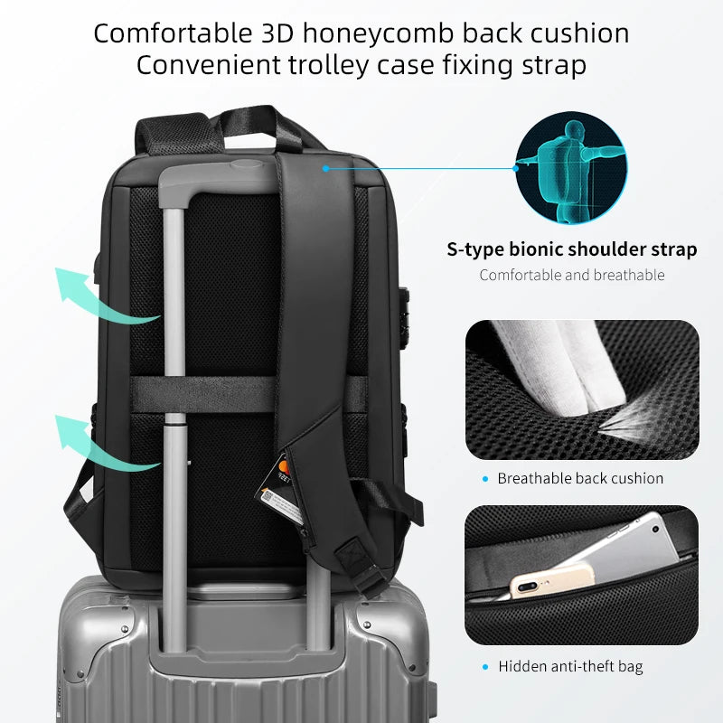 Anti-theft Waterproof School Backpack